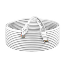 LOTE Multipack Branco CAT6 Ethernet LAN Network RJ45 Patch Cable 25FT-200FT comprar usado  Enviando para Brazil