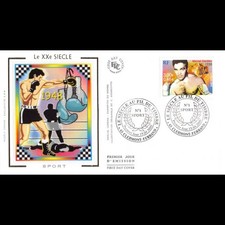 Fdc soie sport. d'occasion  Crécy-la-Chapelle