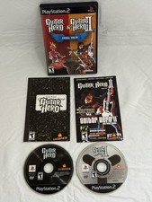 Guitar Hero 1 e II 2 pacote duplo (PS2 PlayStation 2) com manuais *TESTADO* comprar usado  Enviando para Brazil