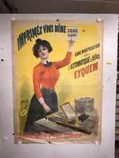 Rare affiche ancienne d'occasion  Lille-