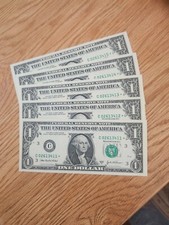 Usado, 2003A Filadélfia $1 notas de estrelas sequenciais não circuladas comprar usado  Enviando para Brazil