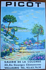 Picot affiche lithographique d'occasion  Bormes-les-Mimosas