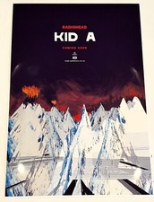 Pôster promocional Radiohead KID A "Coming Soon", 19"x13" 2000 Timeline comprar usado  Enviando para Brazil