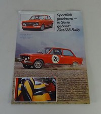 Brochure brochure fiat d'occasion  Expédié en Belgium
