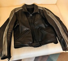 Lederjacke bikerjacke reißver gebraucht kaufen  Berlin