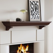 Fireplace mantel inch for sale  Quinlan