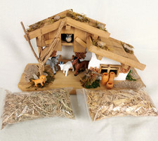 Kleine weihnachtskrippe krippe gebraucht kaufen  Neuhaus/Elbe