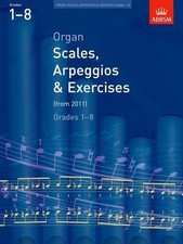 Organ scales arpeggios for sale  ROSSENDALE