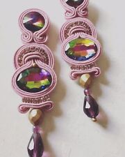 Orecchini soutache multicolor usato  Monte San Pietro