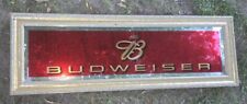 Budweiser mirrored sign for sale  Morrison