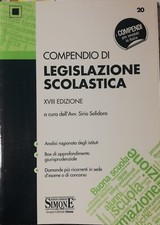 Compendio legislazione scolast usato  Palermo