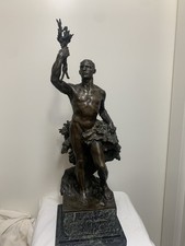 Scultura bronzo antica usato  Castellammare di Stabia