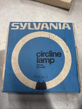 Lâmpada circular fluorescente SYLVANIA 22 watts 8" FC8T9/CW EUA - LEIA NOVA comprar usado  Enviando para Brazil