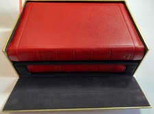 Vintage Holy Bible And Book Of Common Prayer Set, KJV, Red Leather Binding, Rare comprar usado  Enviando para Brazil