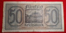 billets allemands d'occasion  France