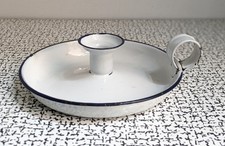 Vintage white enamel for sale  LEICESTER