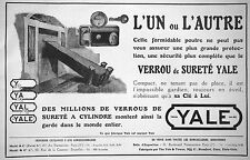 Publicité 1921 yale d'occasion  Longueil-Sainte-Marie