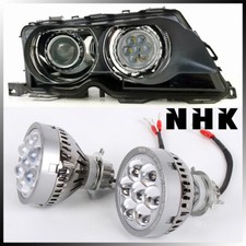 Lente de projetor LED estilo NHK Q45 feixe alto branco olhos do diabo retrofit universal comprar usado  Enviando para Brazil