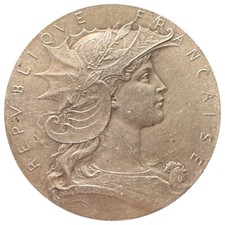 Médaille argent récompense d'occasion  Fontainebleau