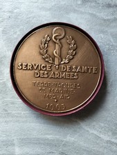 Médaille bronze service d'occasion  Bléré