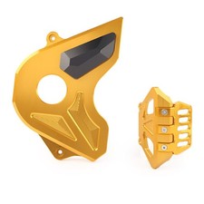 Vorderseite Kettenrad Kette Schutz Motordeckel Satz f¨¹r Honda CB650F 2014+ Gold comprar usado  Enviando para Brazil