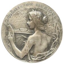 Médaille bronze argenté d'occasion  Fontainebleau