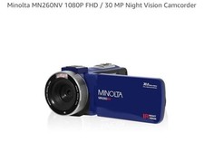Minolta mn260nv 1080p for sale  Thonotosassa