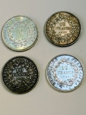Lot silver francs d'occasion  Expédié en Belgium
