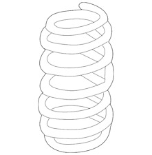 Mola helicoidal genuína Toyota (traseira esquerda direita) 48231-08011 comprar usado  Enviando para Brazil