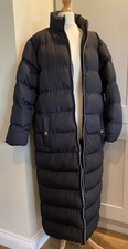 Black puffer coat for sale  UK