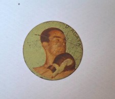 FIGURINA DISCHETTO IN METALLO FERRERO D'AGATA ANNI 50 na sprzedaż  Wysyłka do Poland