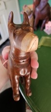 Doberman wooden ornament for sale  LEEDS