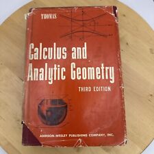 Calculus and Analytic Geometry by George B. Thomas Third Edition 3rd 1962 Jacket comprar usado  Enviando para Brazil