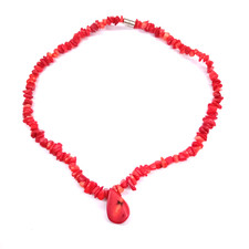 Coral necklace vintage for sale  MIRFIELD