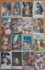 Antiche cartoline augurali usato  Foligno
