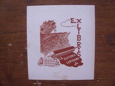 Exlibris Bookplate La Editora Leridana comprar usado  Enviando para Brazil