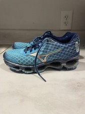 Tênis de corrida Mizuno feminino tamanho W6.5 Wave Prophecy 4 azul comprar usado  Enviando para Brazil