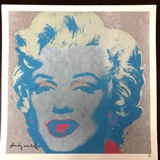 Andy warhol litografia usato  Roma