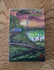 Original art oil for sale  WALTON-ON-THAMES
