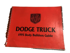 Dodge Pick-up Caminhão 1995 Oem Corpo Builder Quadro Dimensões Hot Rod Rat Manual 95 comprar usado  Enviando para Brazil