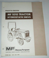 Massey Ferguson MF 1010 Catálogo de Peças de Trator Hidro Manual Livro 2/86 651 563 M91 comprar usado  Enviando para Brazil