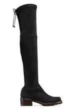 $950 STUART Weitzman Blaire City Bota Over The Knee Sola de Camurça Preta, 9 39.5 comprar usado  Enviando para Brazil