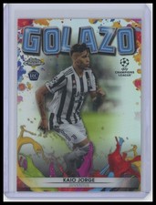 2021-22 Topps Chrome UEFA Champions League #G-6 Kaio Jorge Golazo, usado comprar usado  Enviando para Brazil