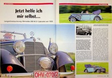 Oldtimer Praxis 10/2008 Mercedes 200 W21 Cabrio Restaurierung - ein interessante, usado comprar usado Oldtimer Praxis 10/2008 Mercedes 200 W21 Cabrio Restaurierung - ein interessante, usado comprar usado  Enviando para Brazil