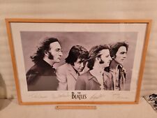 Framed print beatles for sale  Milwaukee