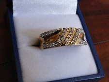 Diamond gold chunky for sale  COVENTRY
