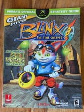Blinx: The Time Sweeper Guia Oficial de Estratégia com Pôster Prima 2002 XBOX NOVO comprar usado  Enviando para Brazil