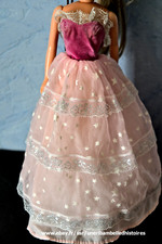 Robe poupée barbie d'occasion  Beuzeville
