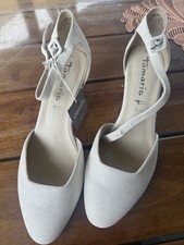 Neu pumps weiß gebraucht kaufen  Mettingen