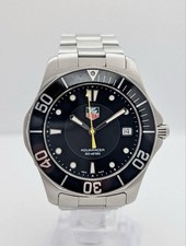 TAG Heuer Aquaracer Diver Watch WAB1110 39mm Black 300m Quartz Working, usado comprar usado  Enviando para Brazil